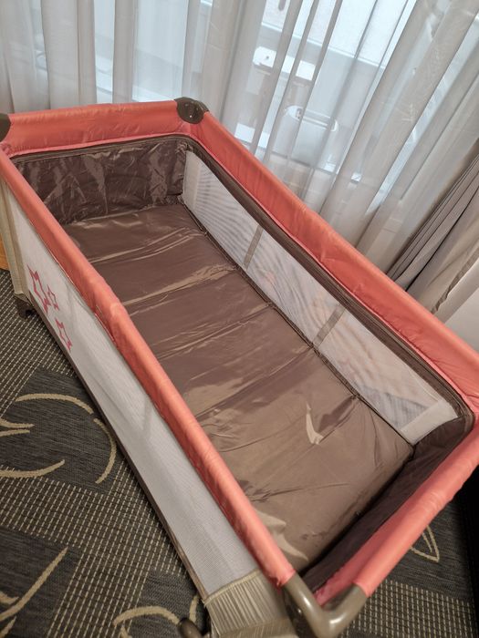 Сгъваема кошара за момиченце