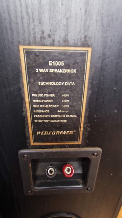 Boxe 3 cai 150 W 4 ohmi