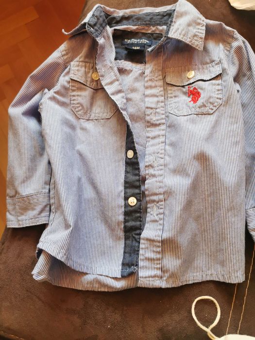 Три ризи. Официална риза breeze, u. s. polo, lupilu