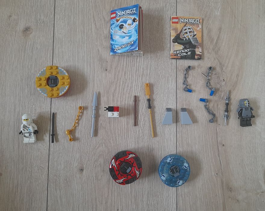 Lego ninjago 2171 Zane DX blister pack + 9551 Kendo Cole polybag