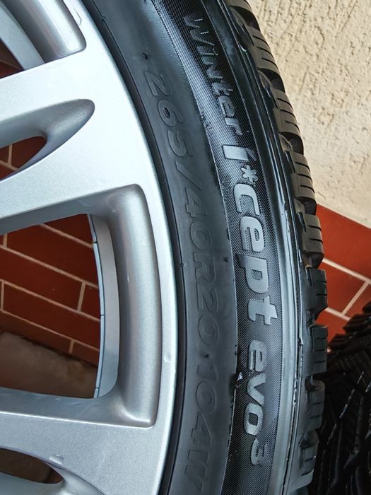 4 roti Audi A8 D4 jante+anv. Hankook Winter IceptEvo3 265 40 R20 IARNA