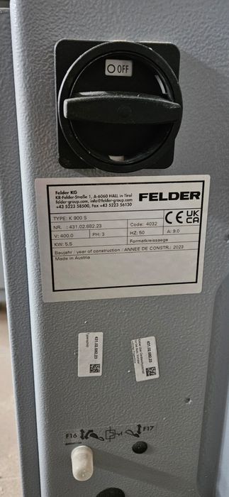 Vând circular cu incizor Felder K900S