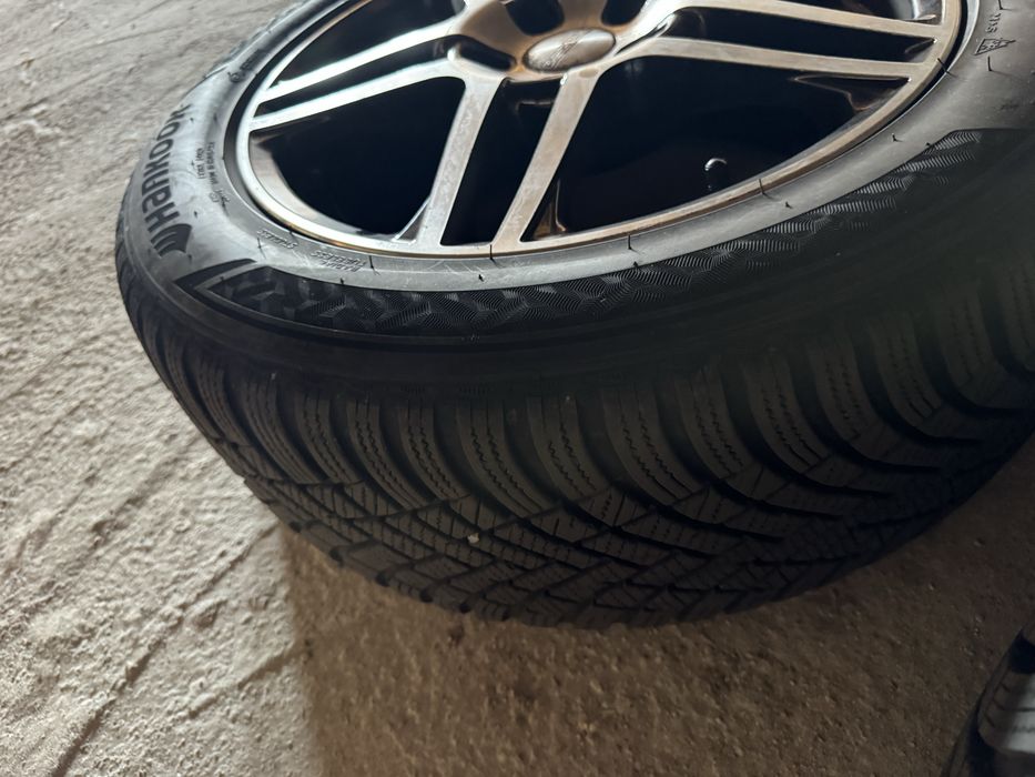Set 4 jante Dezent R16 + anvelope iarnă Hankook 215/55 R16 Volvo