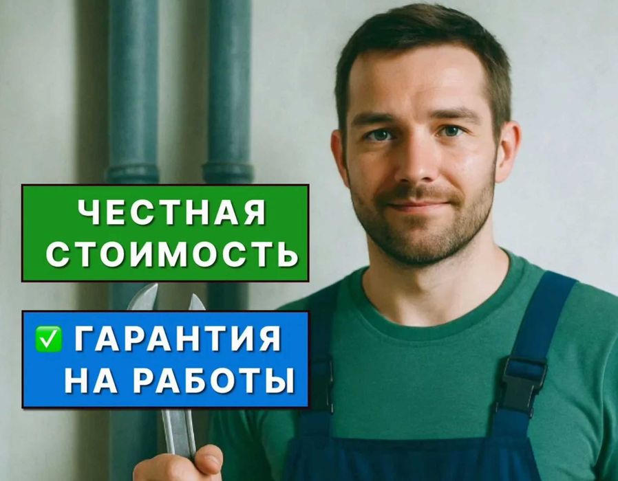 Сантехник прочистка труб чистка канализации. Услуги сантехника