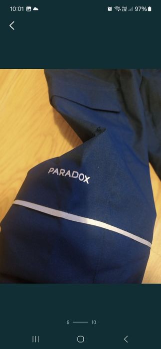 НОВО водоустойчиво яке и панталон Paradox, Softshell, 5-6год, с етикет