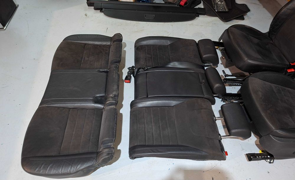 Interior piele / alcantara Skoda Octavia 3, fara incalzire