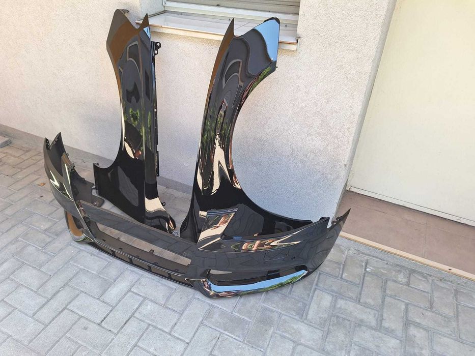 Bara + Aripa Fata Dreapta & Stanga Audi A4 B8 2007-2011 Vopsita Negru