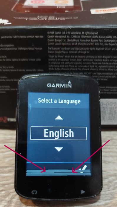 Ciclocomputer Garmin 820 Edge