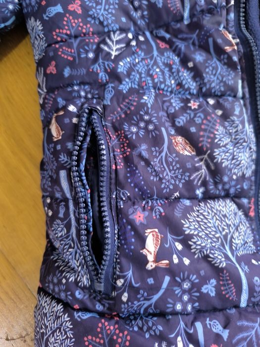 Топло детско яке 122 см