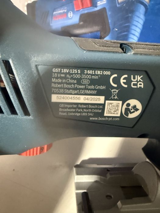 Bosch GST 18V-125S pendular