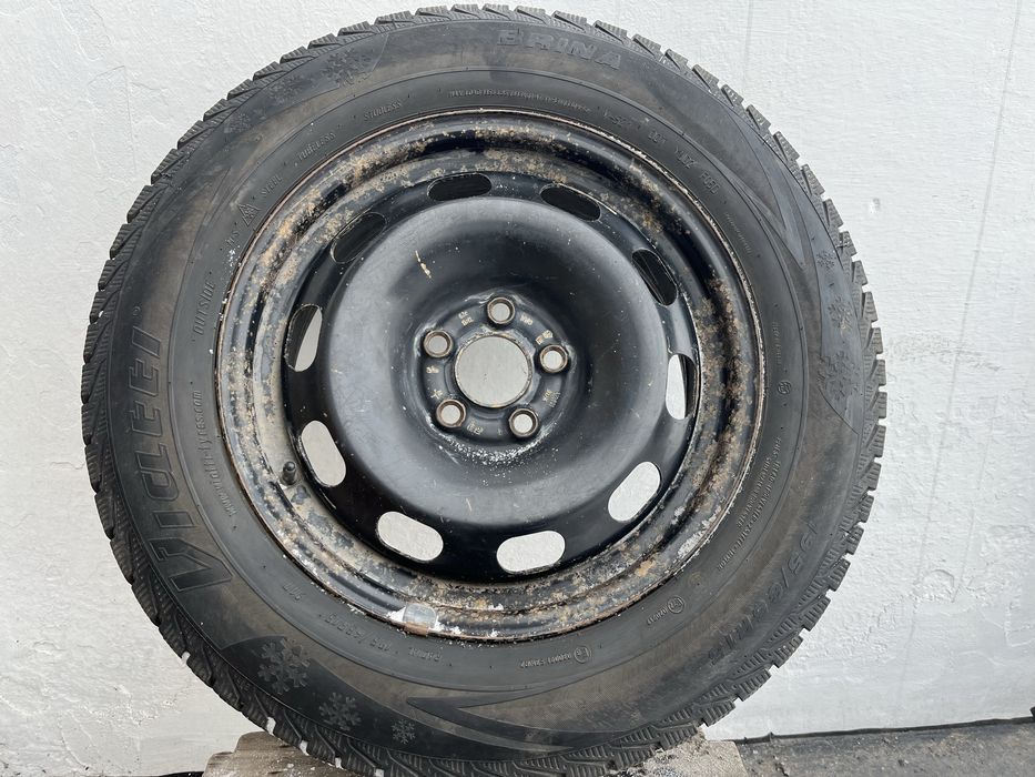 Зимние шины с дисками липучки