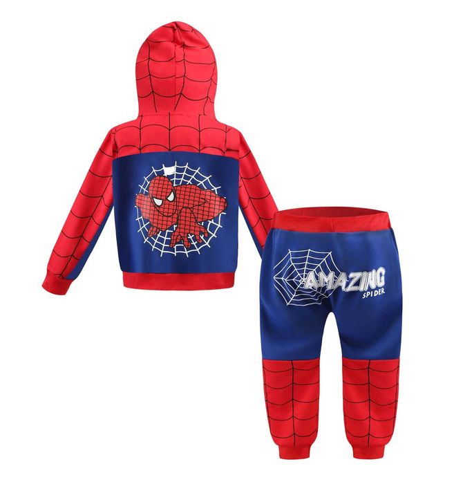 Комплект Спайдърмен Spiderman анцуг спортен екип Спайдермен 110/../128