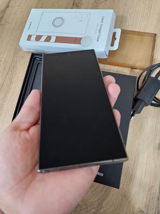Samsung Galaxy S24 Ultra, Dual SIM, 12GB RAM, 256GB, 5G, Titanium Black