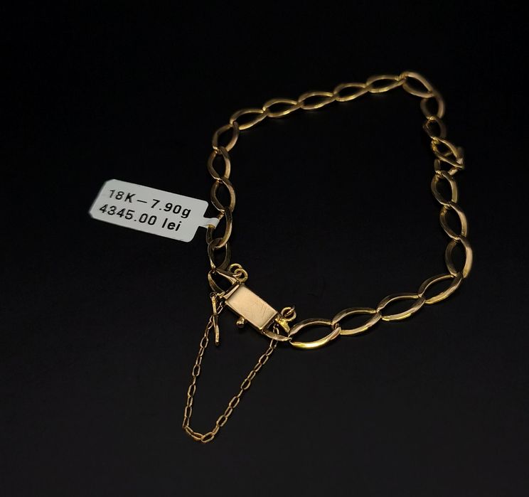 Bijuteria Royal bratara din aur 18k 7.90 gr