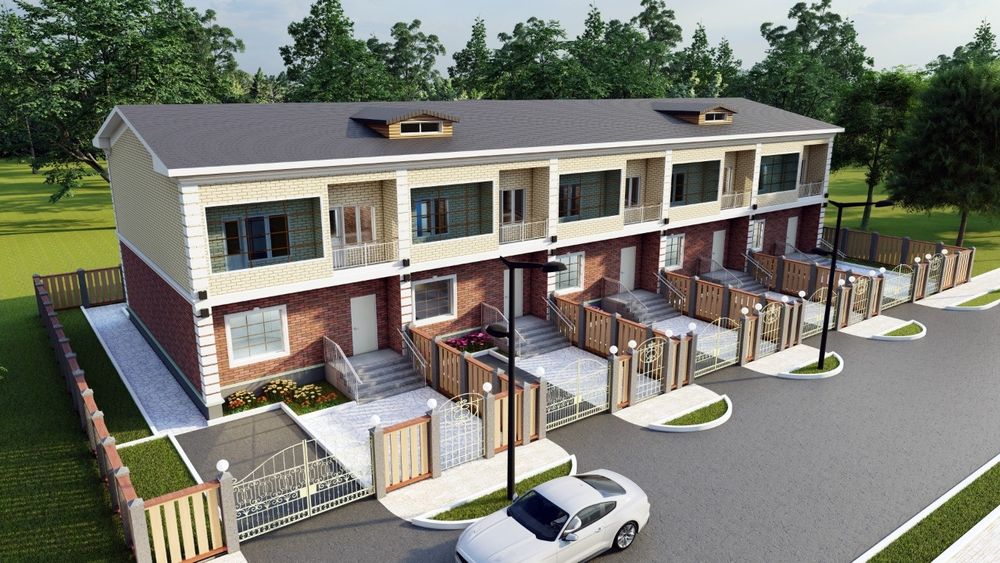 Таунахаусы квартиры в кунгей