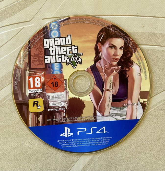 Игра За PS4 GTA5