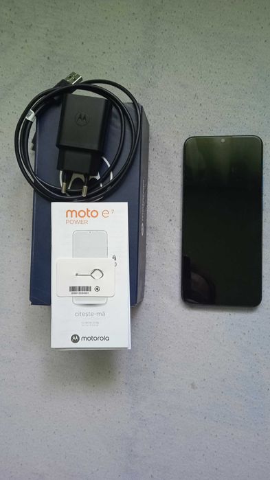Motorola E 7 Power, Tahiti Blue