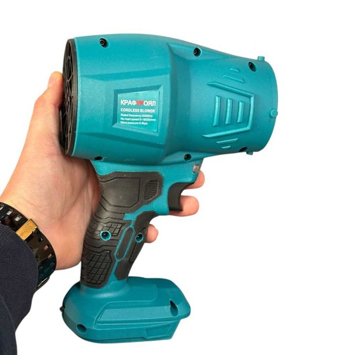 Kraft 1500W 19000 rpm Мощен Турбо Пистолет Духалка с 2 батерии в куфар