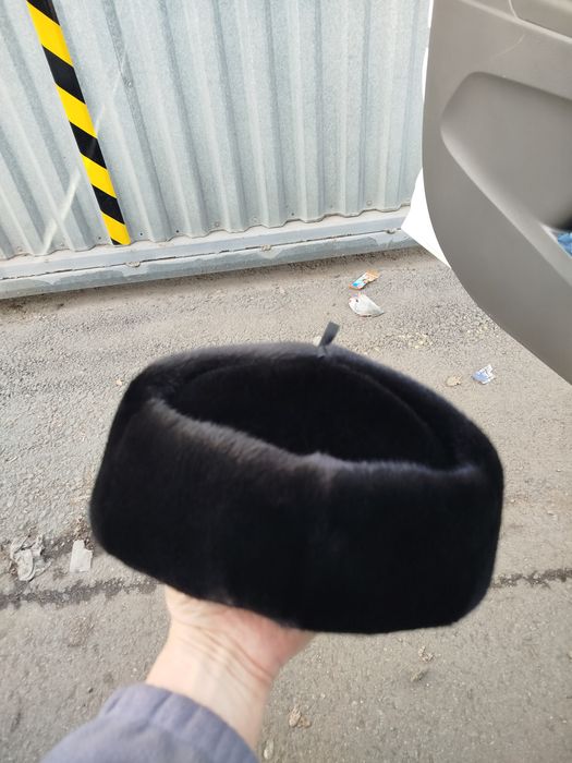 Шапка ушанка норковая