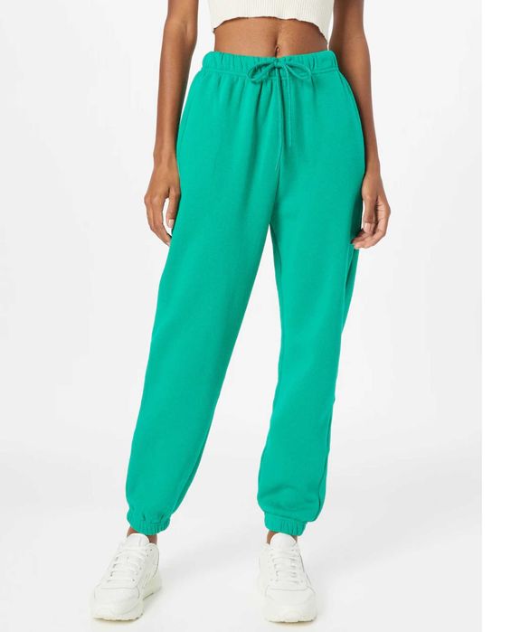 Pantaloni dama bumbac turcoaz, S/M, "Local Heroes',nou