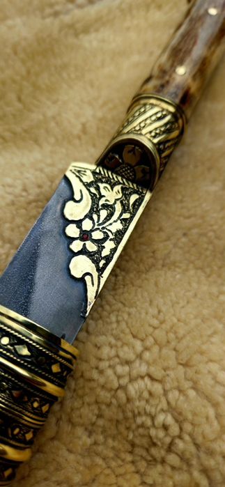 Османски нож, месингов