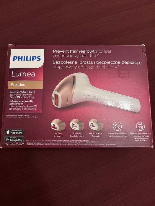 Epilator IPL Philips Lumea Prestige BRI956/00, 250.000 impulsuri
