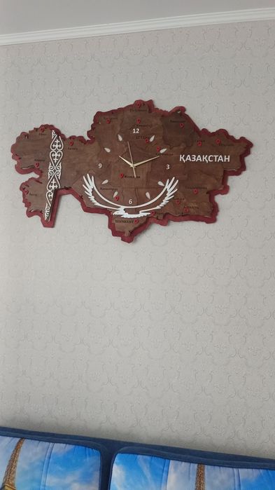 Часы настенные в национальном стиле