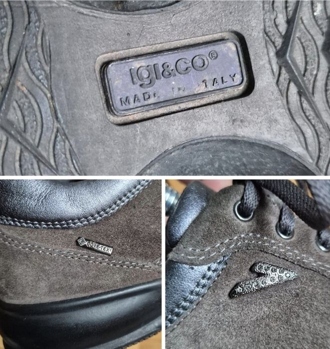 Pantofi Premium Igi&Co, Gore-Tex Suede, Brant Piele, Damă - 39