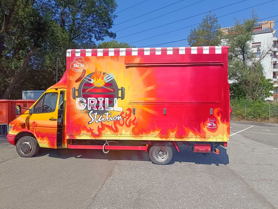 Търговска каравана кемпер -бира скара/Възможна съвместна работа