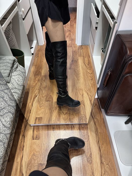 Ботфорты сапоги осенние