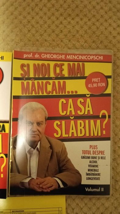 Carti 2 volume - Ghe Mencinicopshi - Noi ce mai mancam? Ca sa slabim?