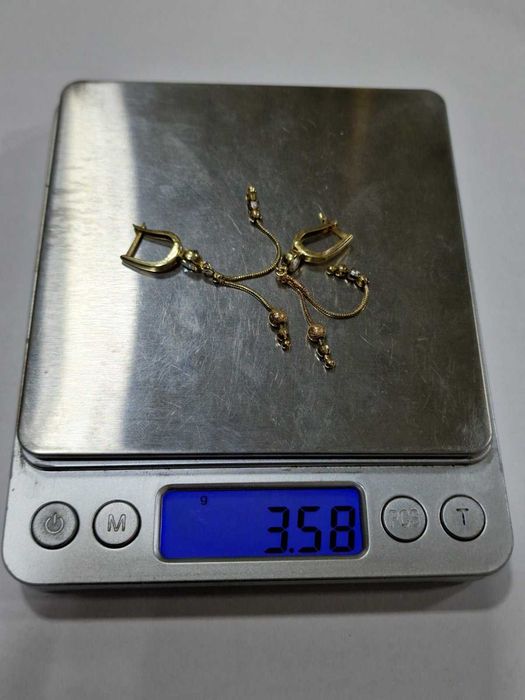 Дамски златни обеци 14К / 3,58 гр.