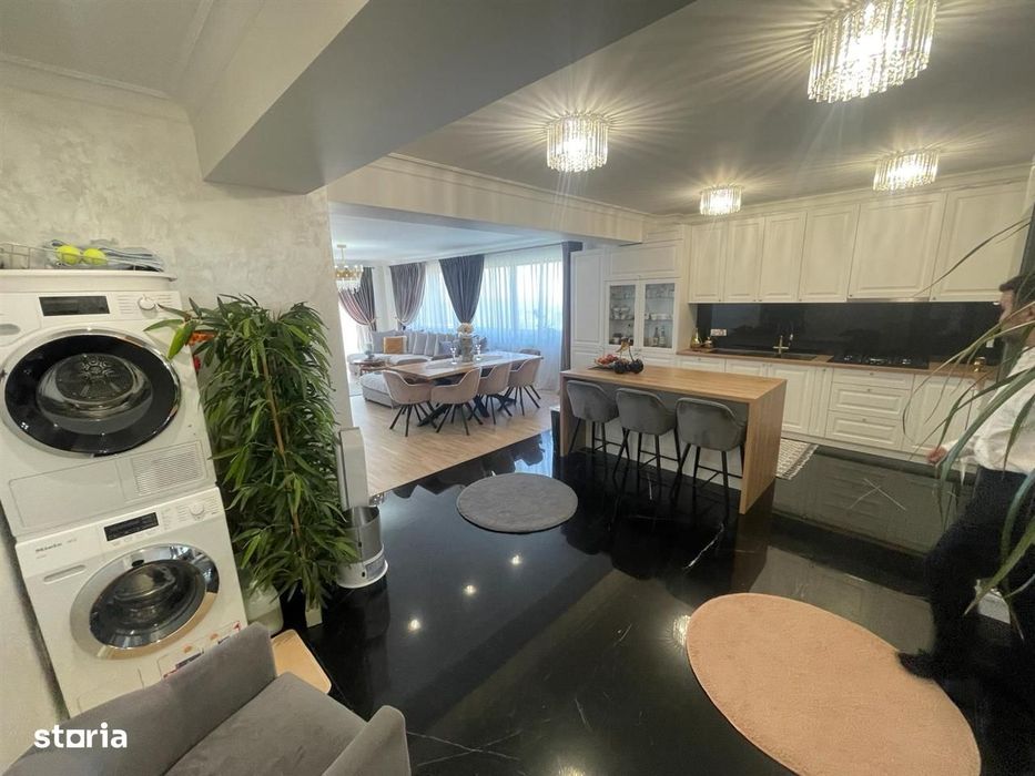 Penthouse de lux, Bucium, priveliste panoramica, 140 mp