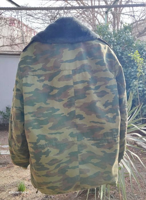 Офицерский бушлат с подстежкой и капюшоном , 54 разм.