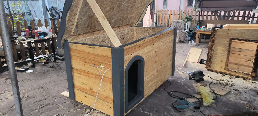 Будки для собак и кошек. С подогревом и без