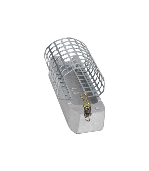 Matrita feeder 90 g cod 140 CAVITATI:1  GRAMAJ:90 grame. matrita plumbi feeder