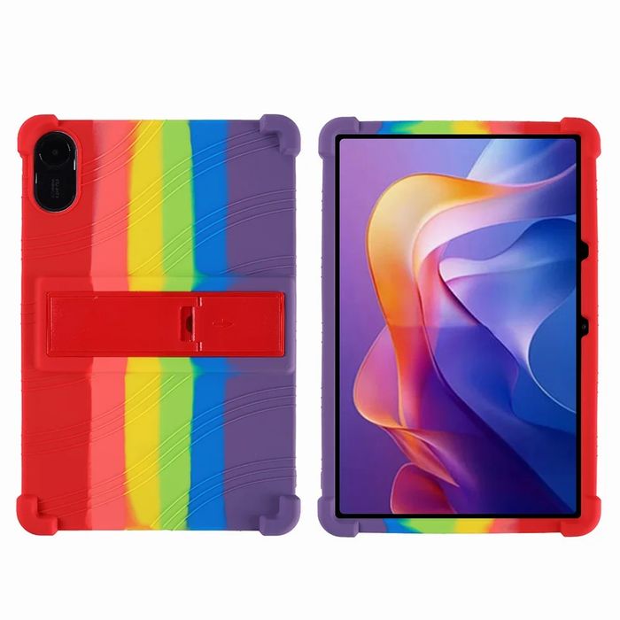 Xiaomi Redmi Pad 2 11" 2025 / Удароустойчив силиконов кейс със стойка