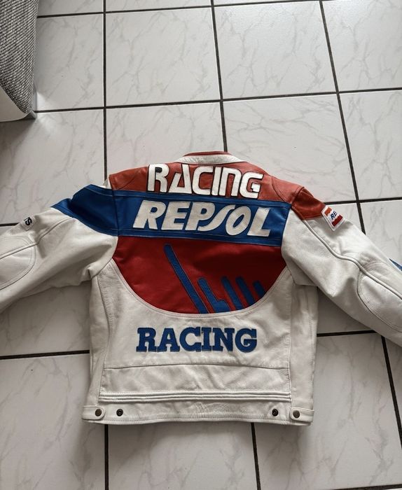 Мото кожено яке REPSOL Racing XXL