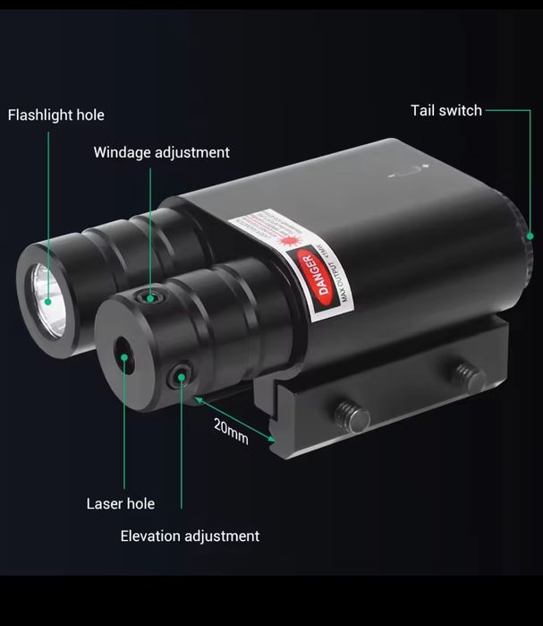 оптика, лазер прицел, фенер