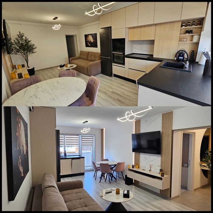 Apartament  2 camere NOU + MOBILAT COMPLET | 50,2 mp + balcon 8,1 mp | PARCARE | Sub Cetate City 2