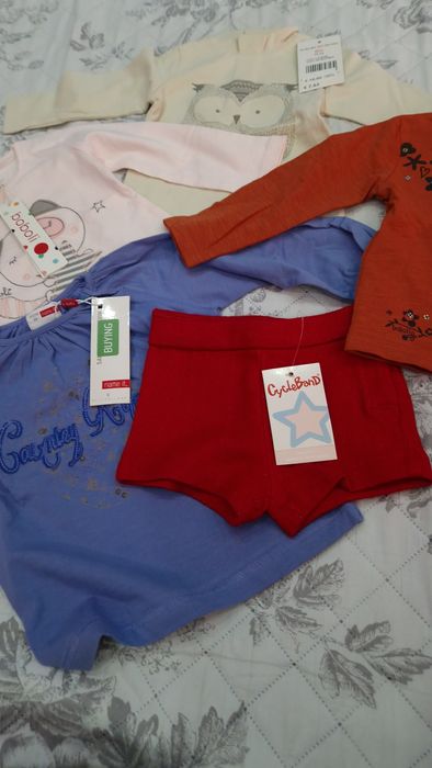 Лот нови дрехи бебе момиче boboli,name it..