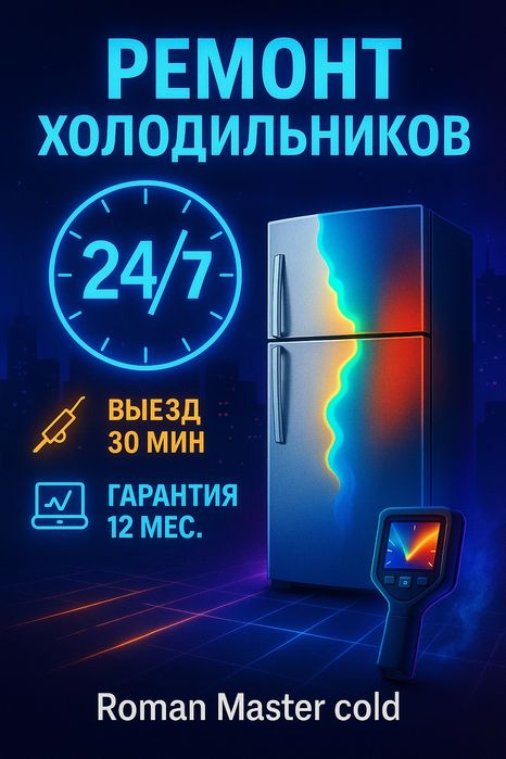 Ремонт холодильников быстро честно с гарантией
