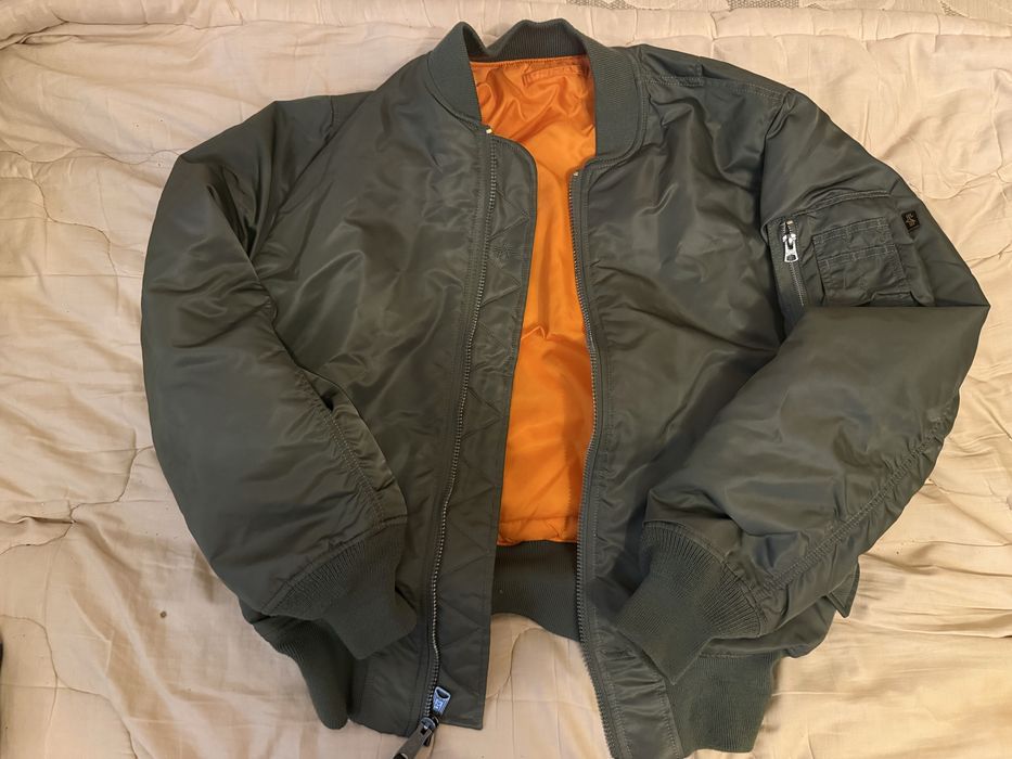 Бомбер ma-1 alpha industries