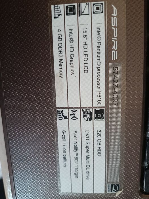 Ноутбук рабочий продам