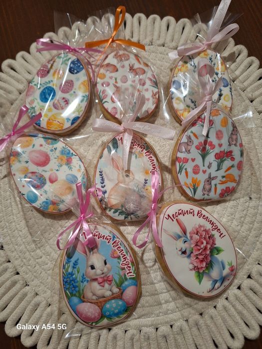 Бисквитки с фонданов принт