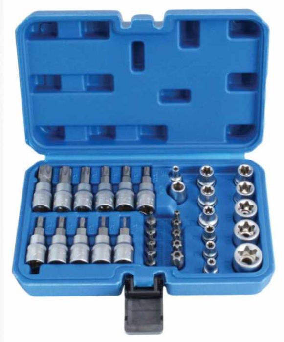 Комплект е - вложки и е - torx / торкс 34 елемента - TBS1046