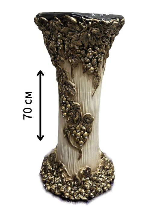 Элитные декоративные вазоны с виноградным  орнаментом