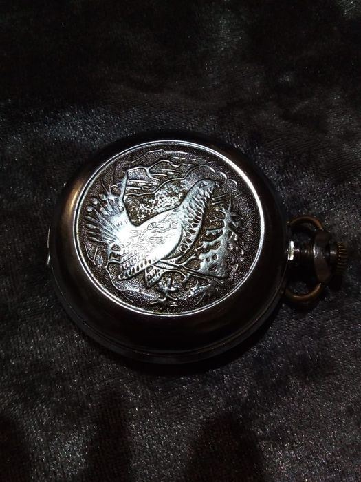 Карманные часы "Молния" калибр 3602, СССР