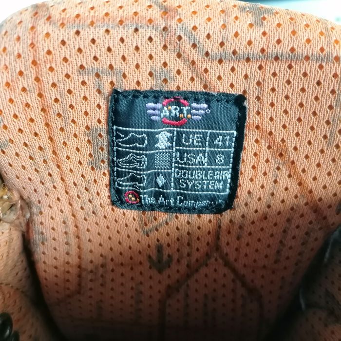 Ghete bărbați ART, drumeție, munte, piele naturală, import Germania