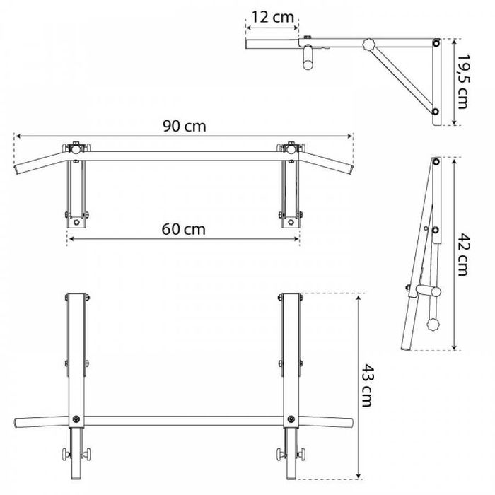 Лост за набиране сгъваем